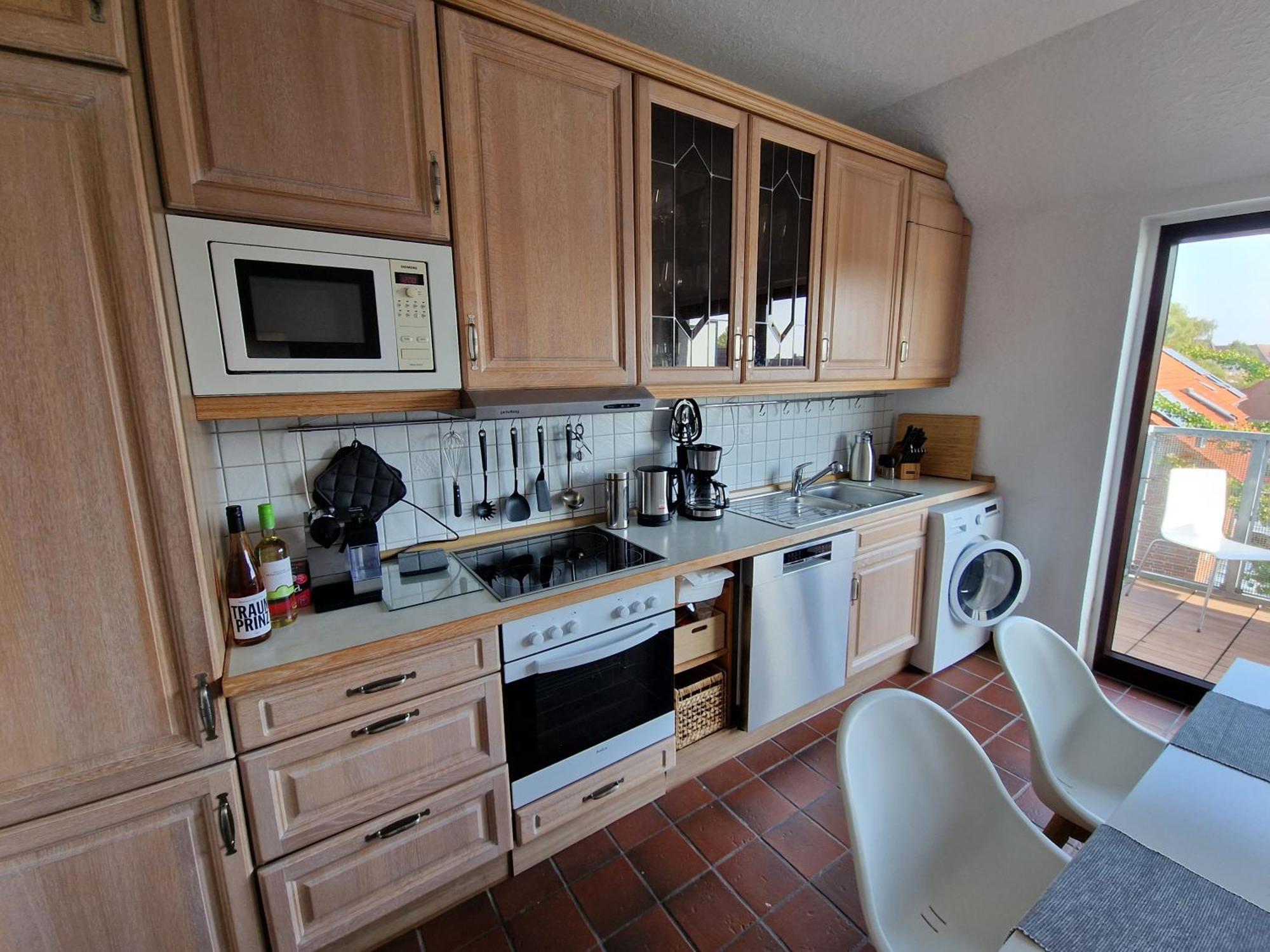 98Qm Wohnung Im Villenviertel - Voll Ausgestattet Mit Balkon Und Kamin - Wlan Gratis Βίλχελμσχαφεν Εξωτερικό φωτογραφία