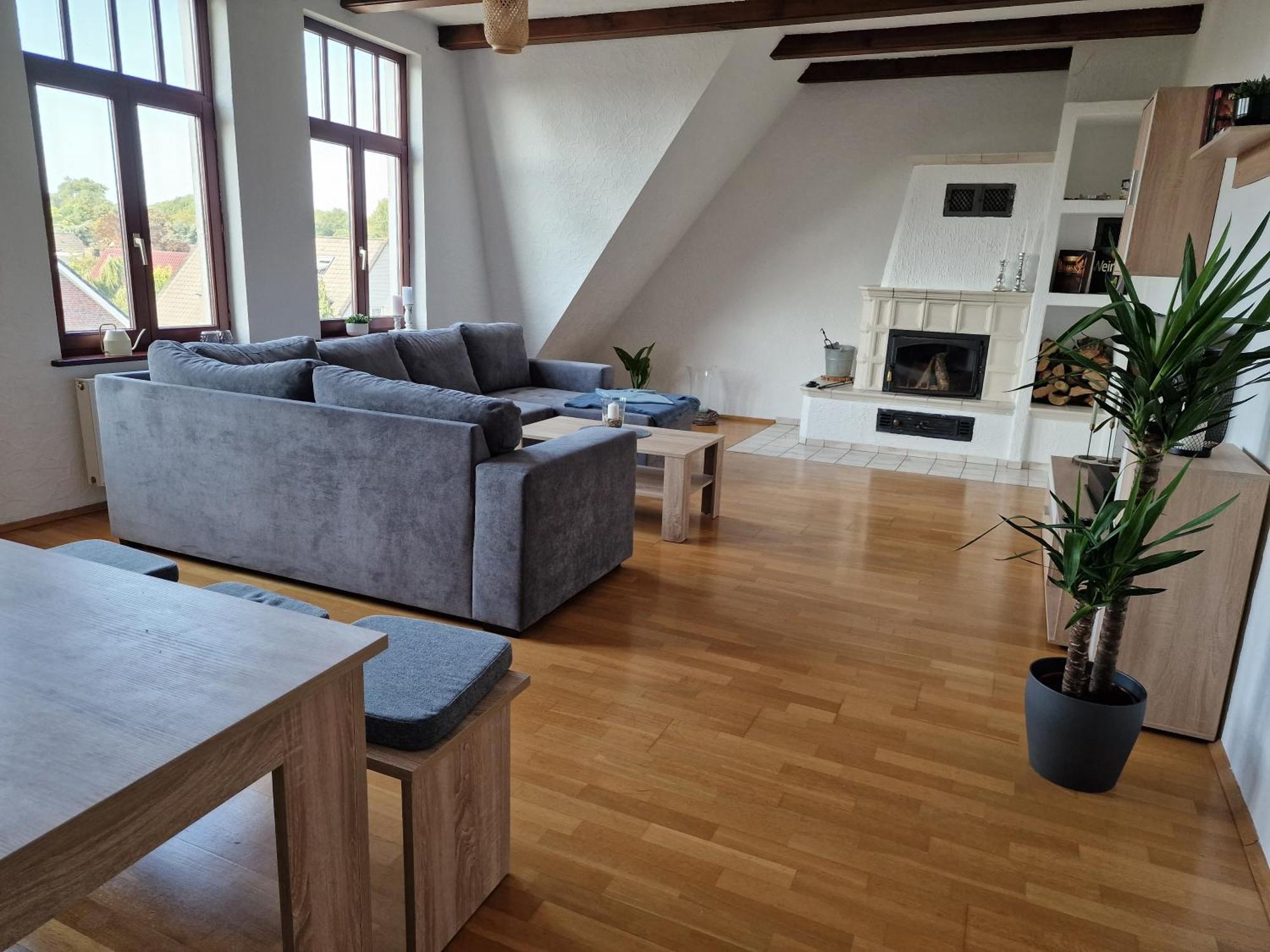 98Qm Wohnung Im Villenviertel - Voll Ausgestattet Mit Balkon Und Kamin - Wlan Gratis Βίλχελμσχαφεν Εξωτερικό φωτογραφία